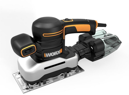 Вибрационная шлифмашина Worx WX642.1 270Вт, 115х230мм